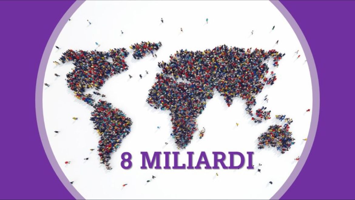 Gli esseri umani sono 8 miliardi